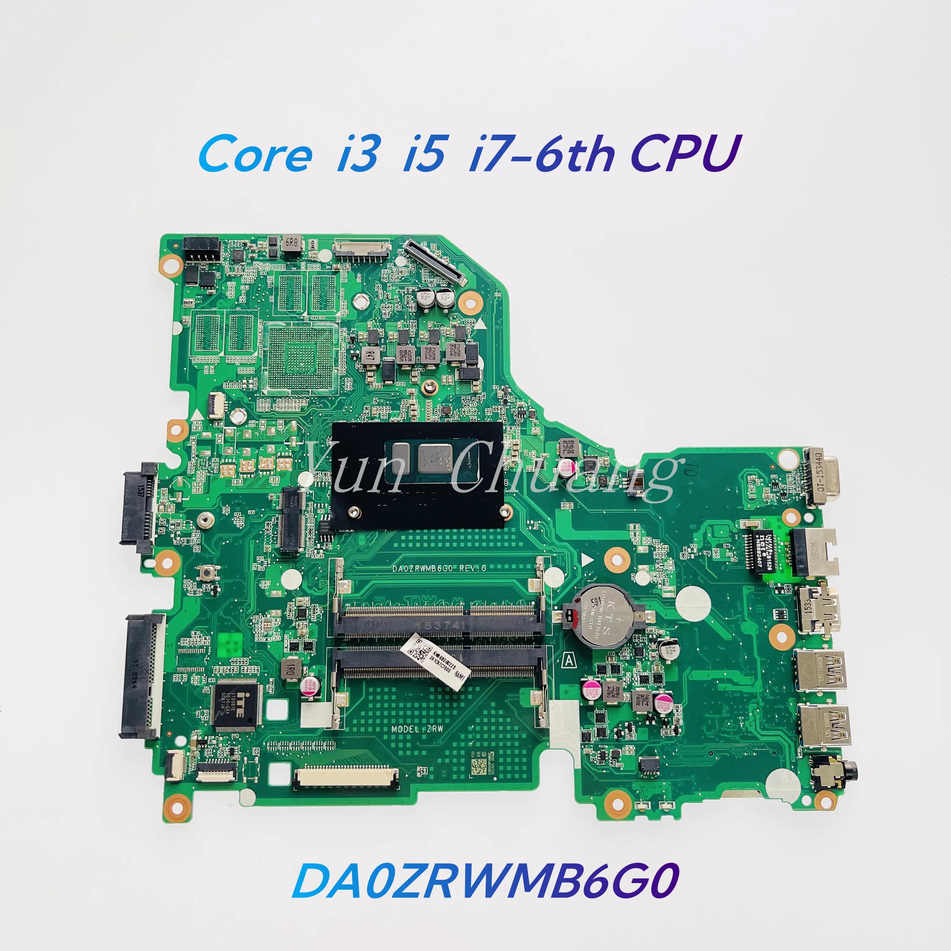 ̼ ƽ̾ E5-574 E5-574G F5-572G V3-575G P258-H Ʈ , DA0ZRWMB6G0, i3 i5 i7-6500U CPU UMA DDR3L κ